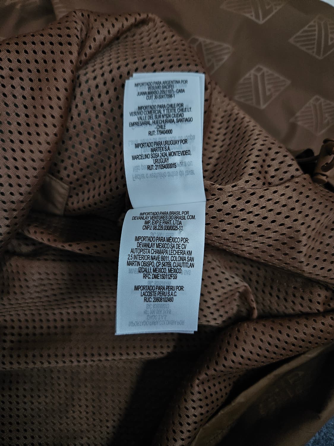 라코스테 모노그램 블루종(급처) 상품이미지8