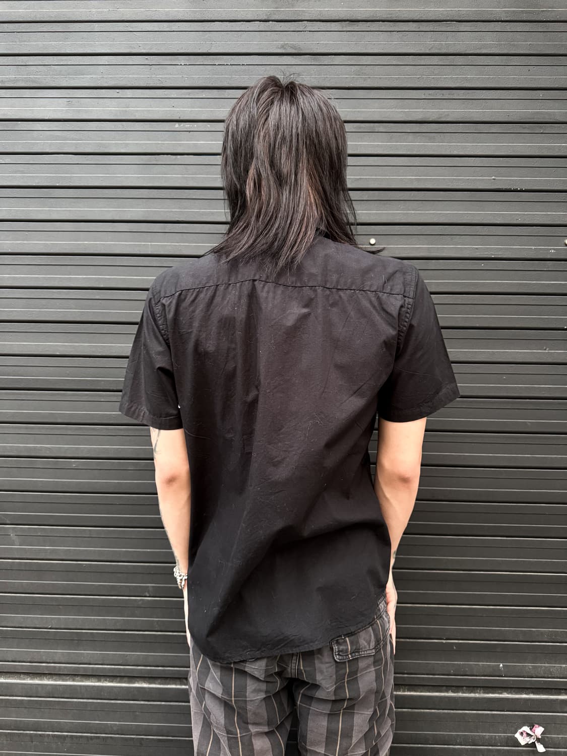 MON MAJES – Skull Chain Graphic Shirt 상품이미지5