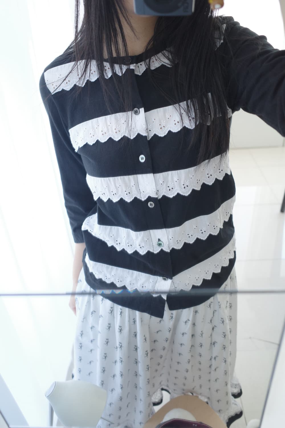 Lace cardigan 상품이미지1