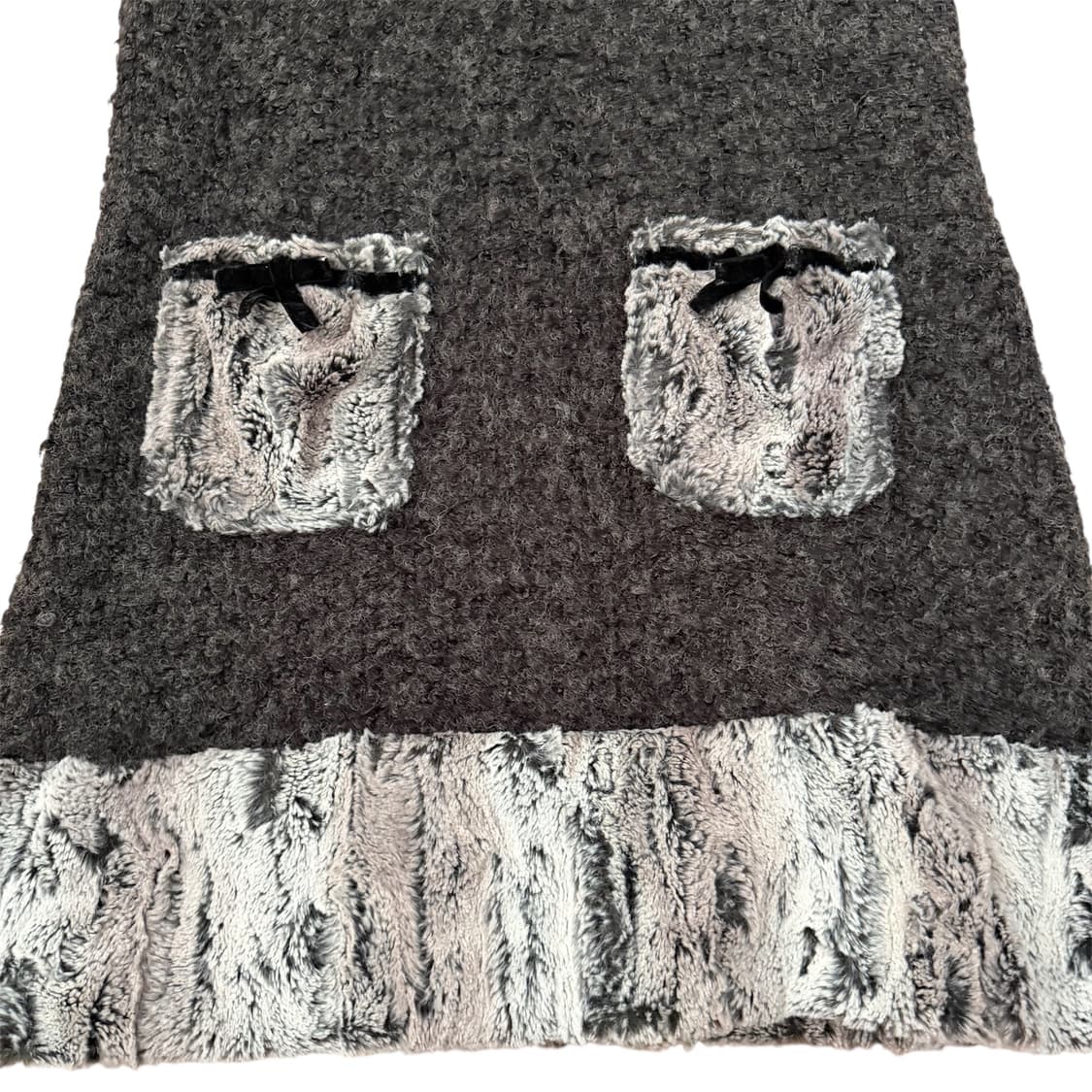 Fur pocket turtleneck knit 상품이미지3