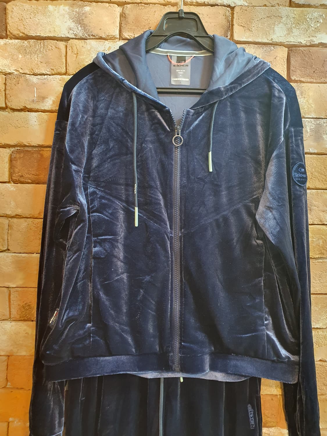 아이더 벨벳 트레이닝복 세트 네이비 s 상품이미지2