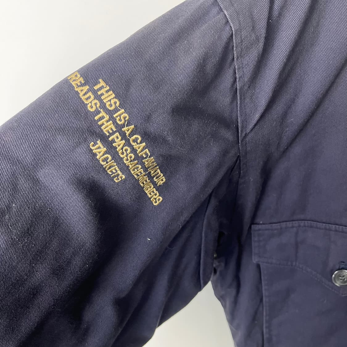 [JPN] 90's Passage 재팬 자수 쉐르파 봄버자켓 상품이미지4