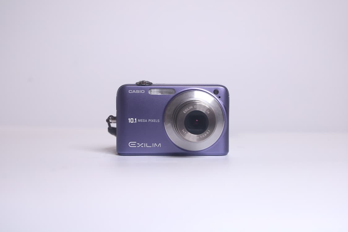 카시오 엑슬림 Z1050 블루 (액정 황변 현상 있음) 상품이미지1