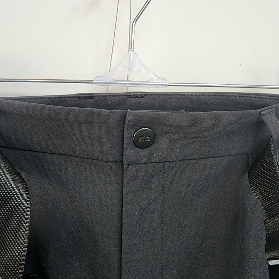 K2 블랙 벨트 바지 남성 상품이미지3