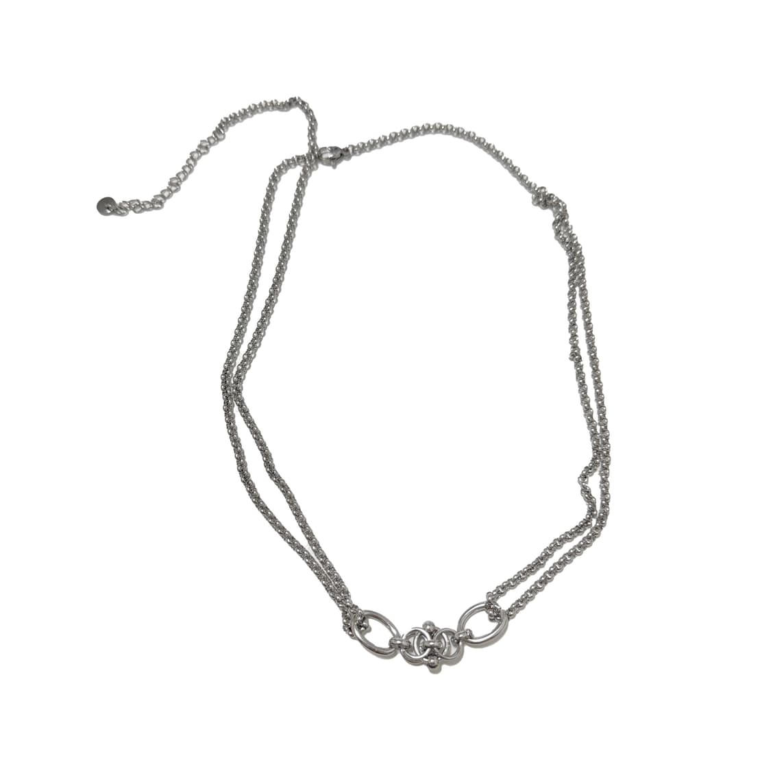 Infinity Circle Line 네크리스 레이어드 목걸이 상품이미지1