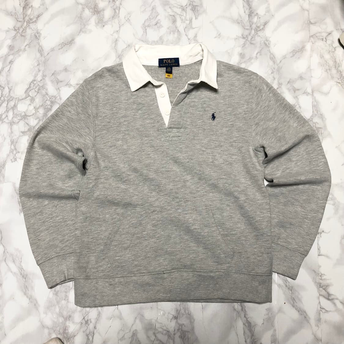 폴로 랄프로렌 럭비 티셔츠 기모 거의새거 상품이미지1