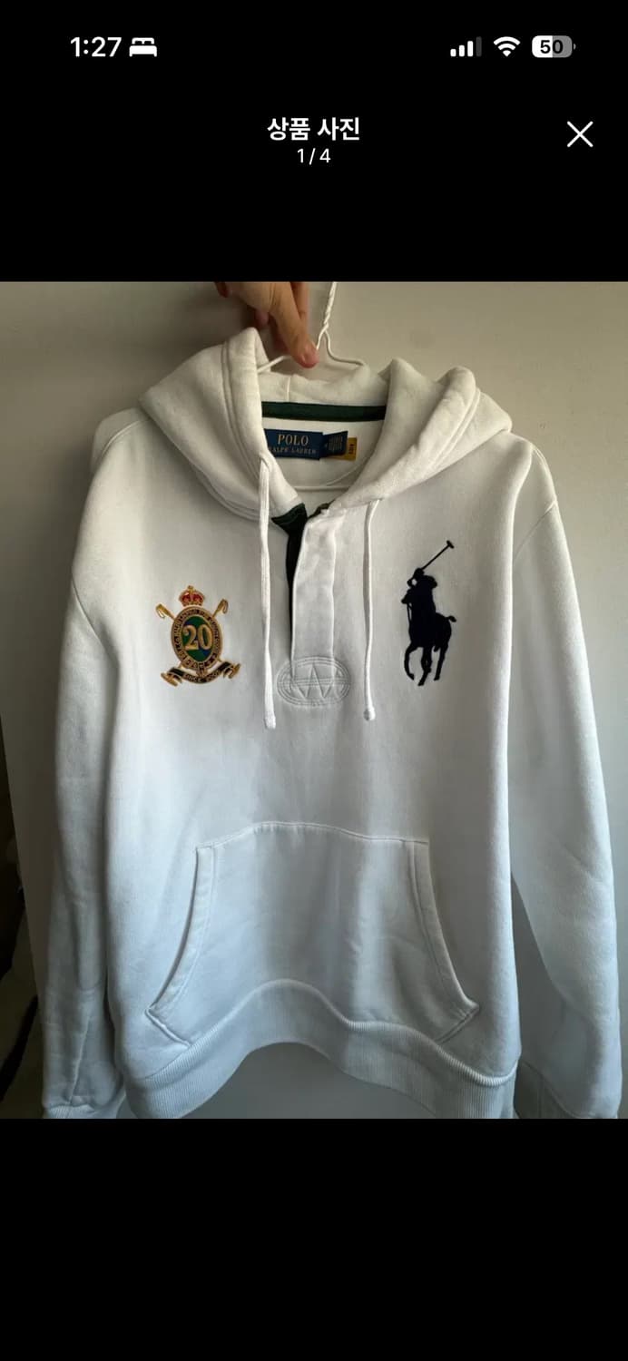 폴로 랄프로렌 빅포니 20주년 후드티 상품이미지1