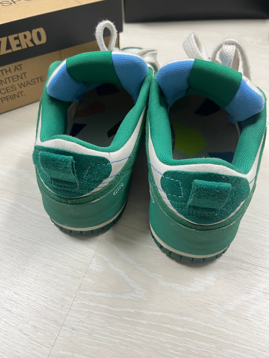 나이키 덩크 로우 디스럽트 2 그린 250 상품이미지4