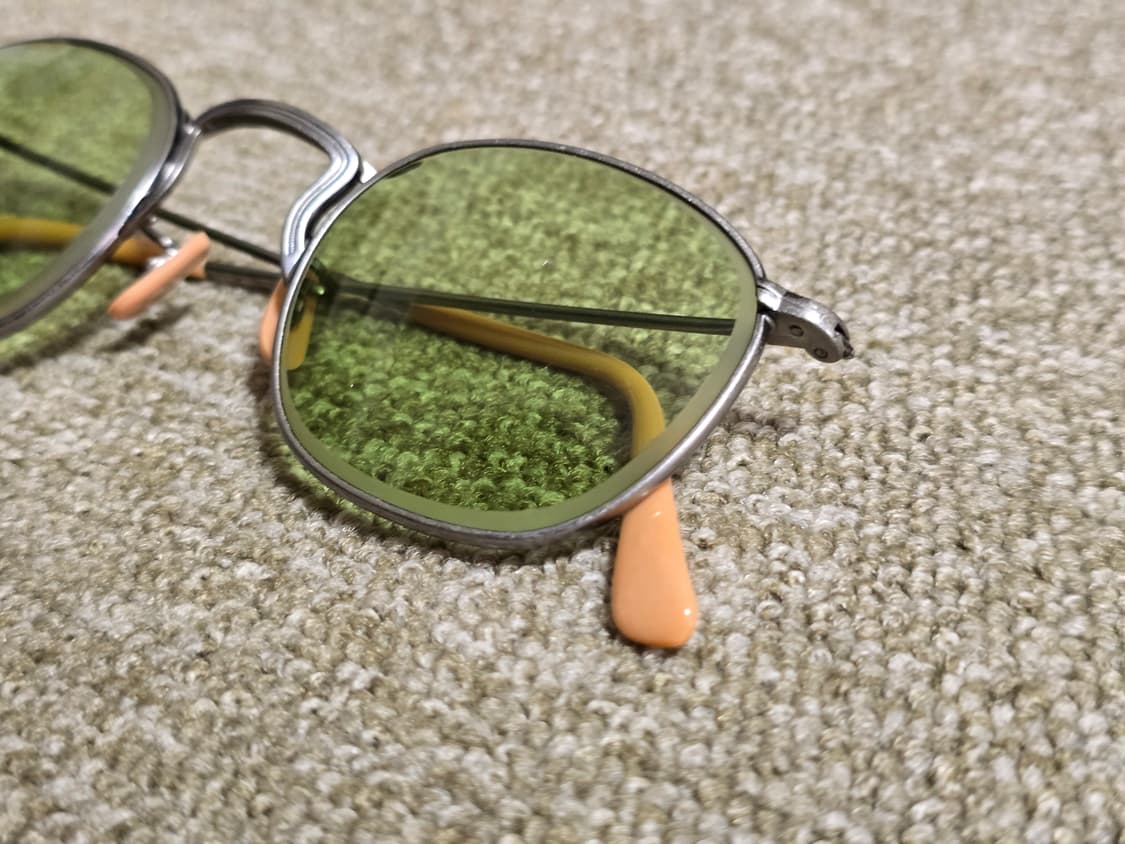 백산안경 하쿠산 타임원클로딩 초기 앤틱실버 디펜더 스퀘어 선글라스  상품이미지3