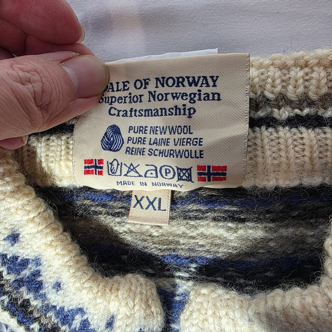 [2XL]DALE OF NORWAY 02년 솔트레이크 올림픽 에디션스웨터 상품이미지5