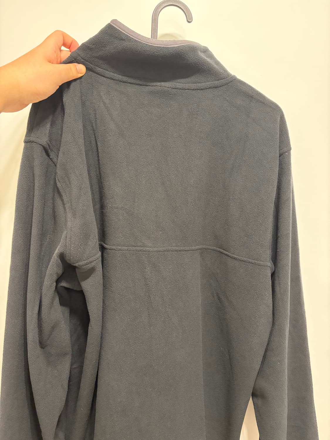 트루릴리전 플리스 하프집업 블랙 2XL (110) 상품이미지2