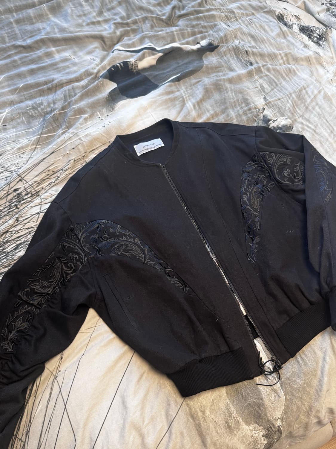 Professor.e 메가봄버자켓 블랙 48 상품이미지2