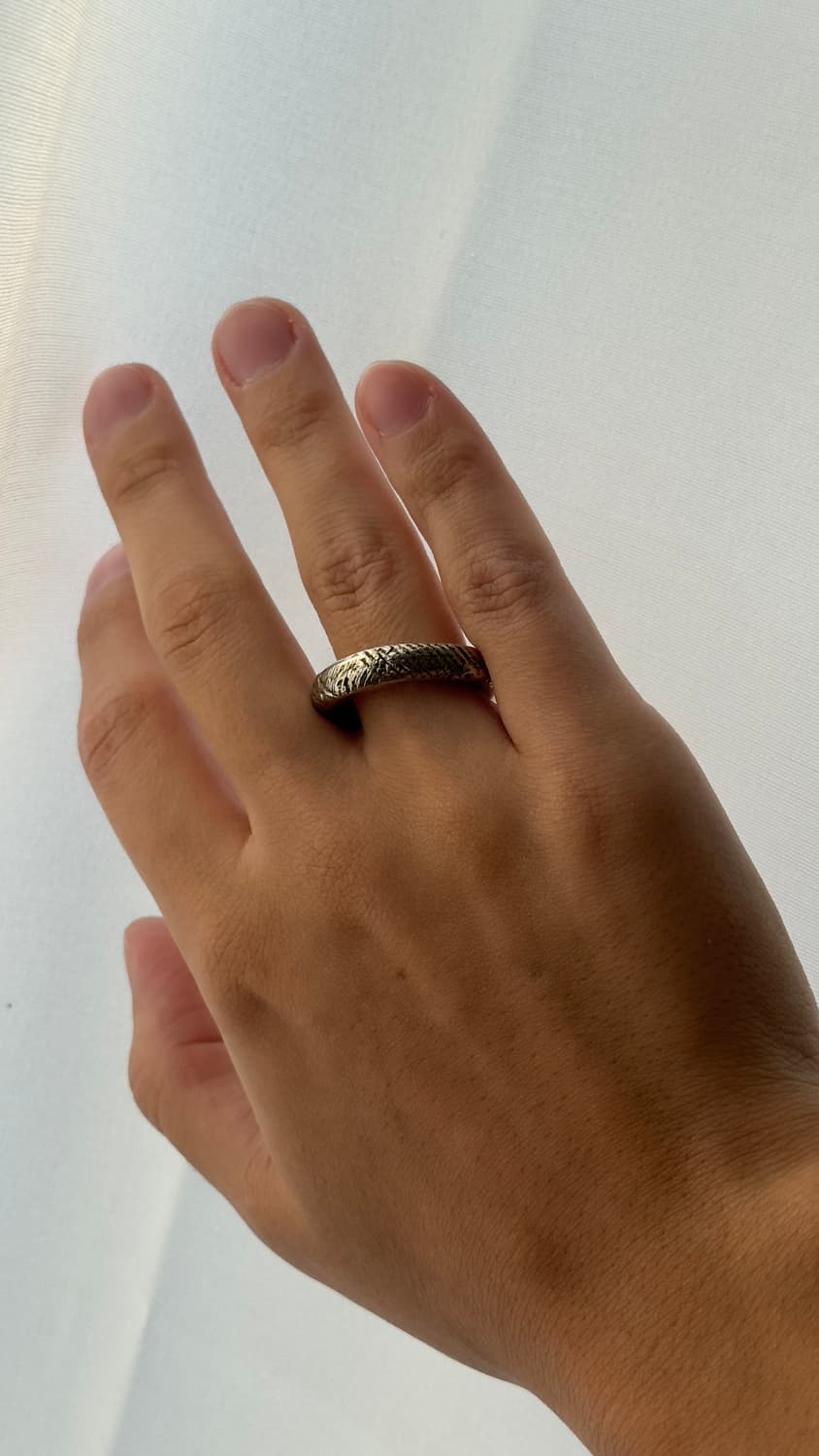 Jacqueline Rose Silver Stack Ring  상품이미지1