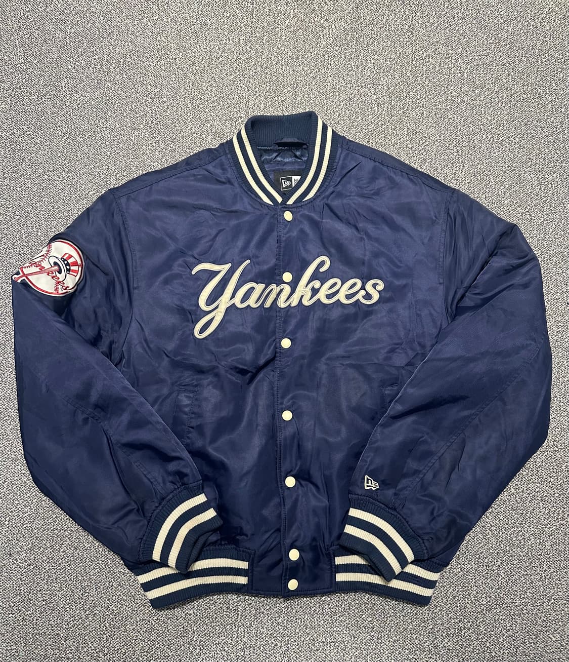 뉴에라 mlb 뉴욕양키스 스타디움 바시티자켓 XL 상품이미지1