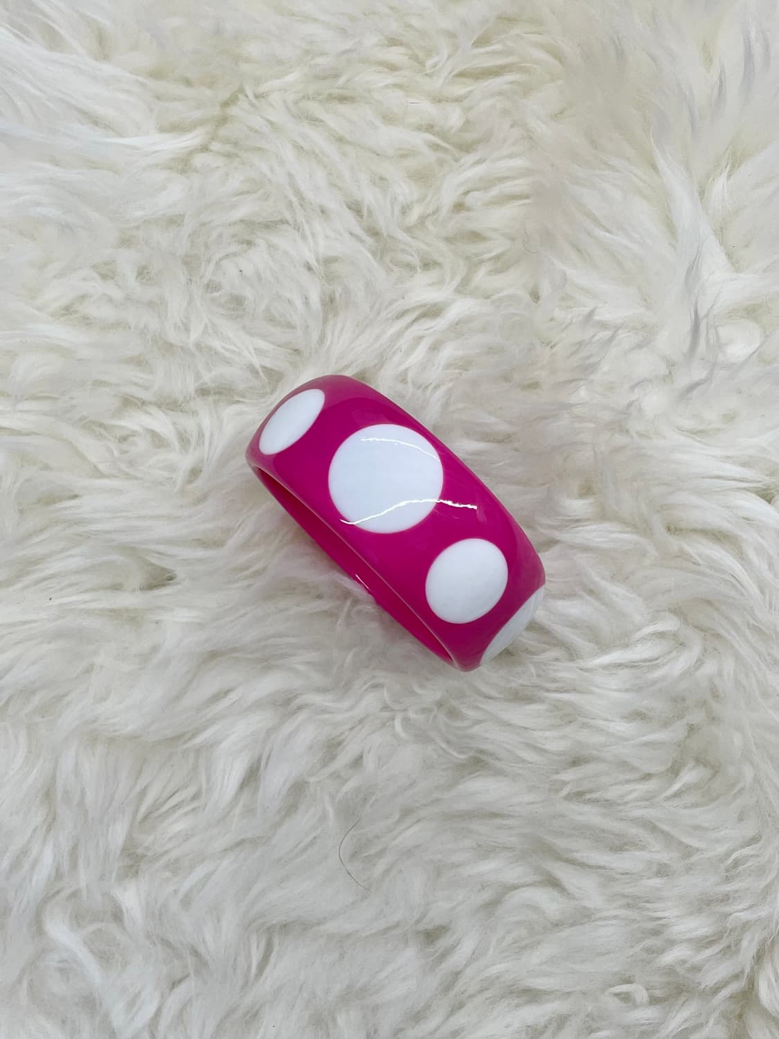 키치 핑크 도트 뱅글 상품이미지1