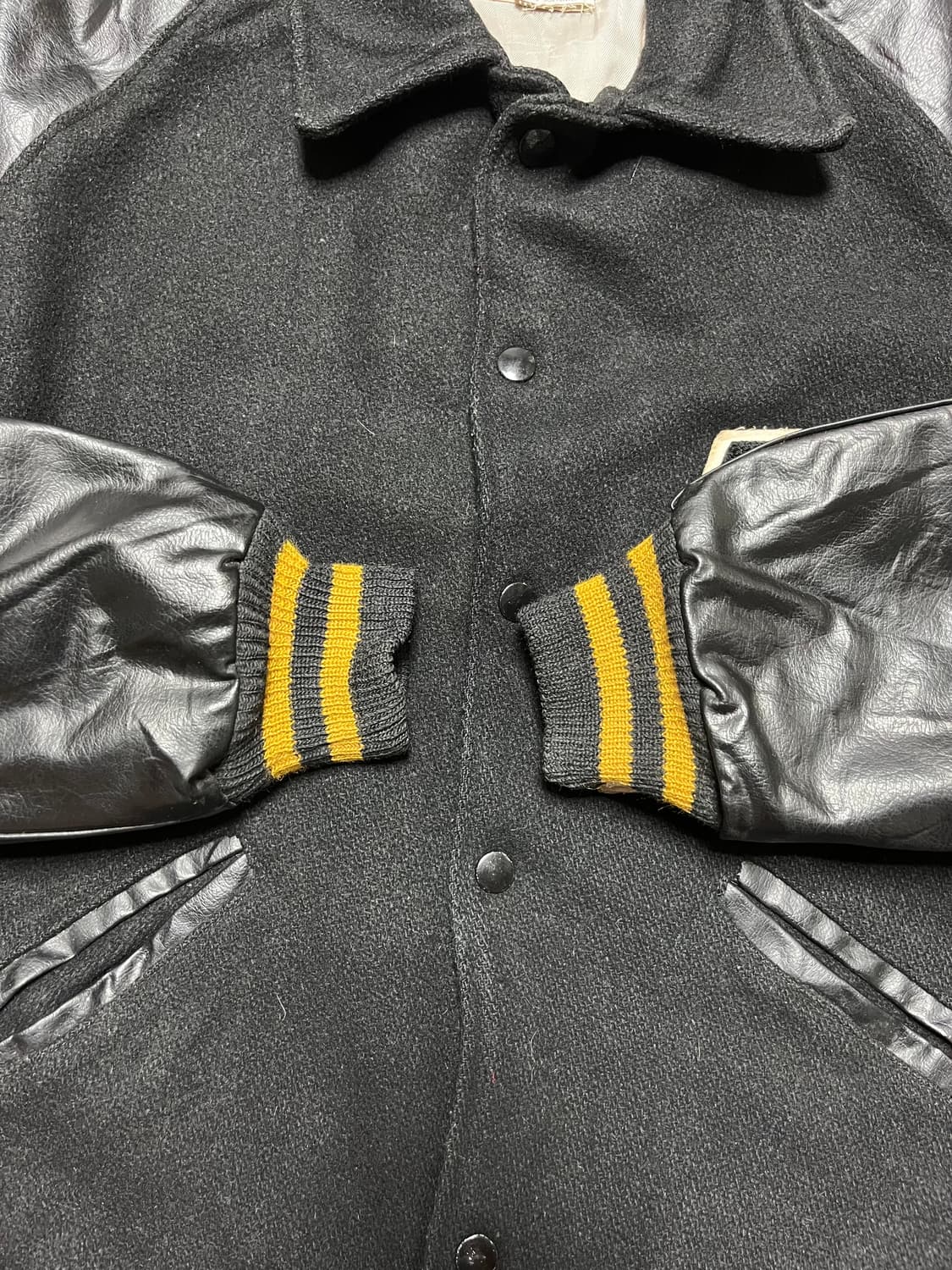 80’s HOWE wool varsity jacket   상품이미지5