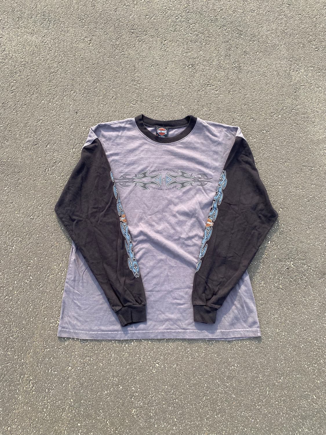 00’s Harley Davison tribal long sleeve 상품이미지3