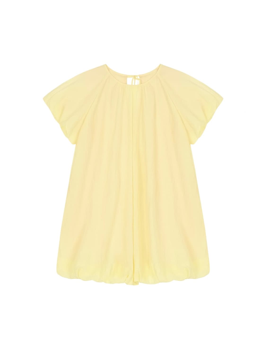 Cosmoss volume mini dress (lemon)  상품이미지1