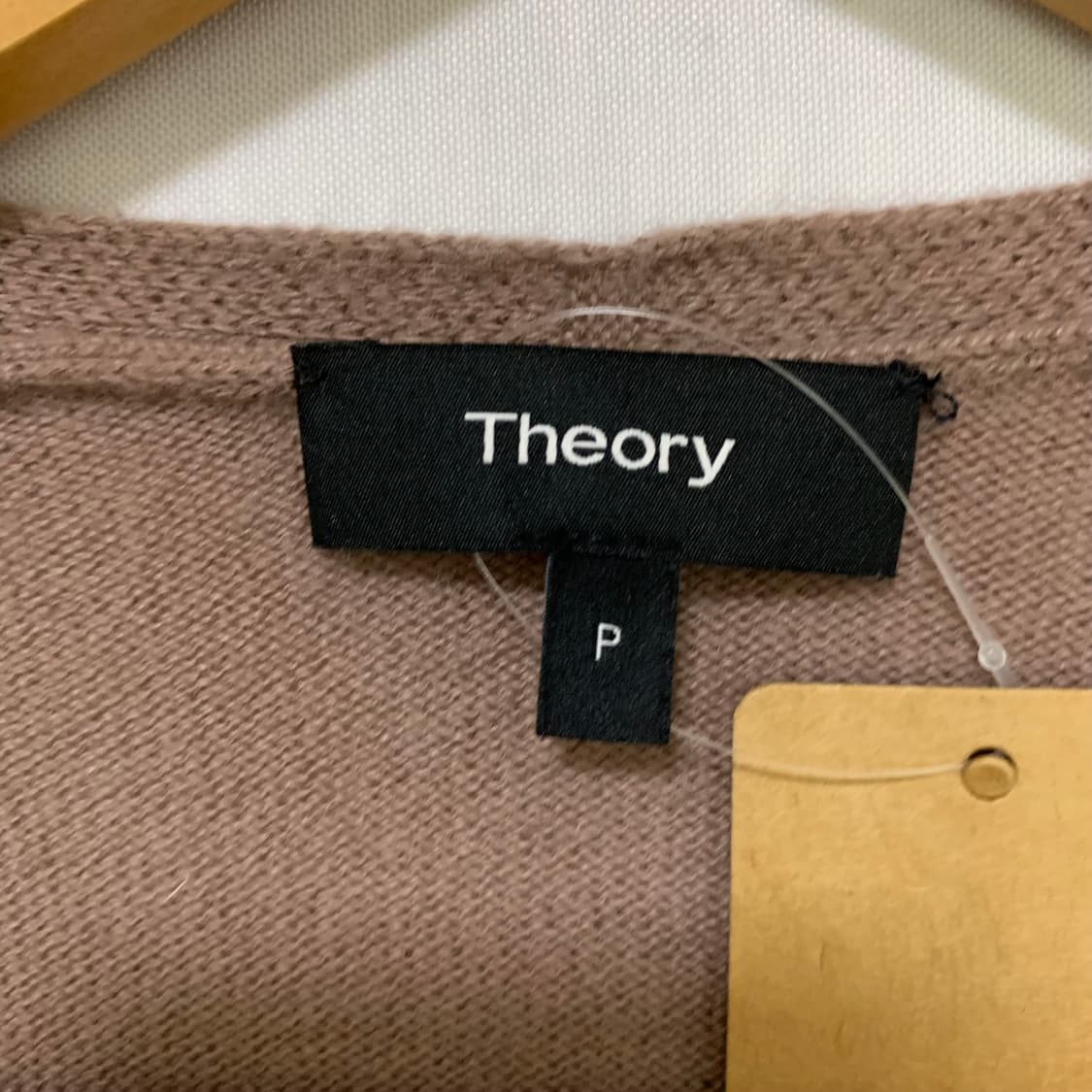 띠어리 캐시미어 100 롱 오픈형 로브 가디건 인디핑크 빈티지 여성 상품이미지4