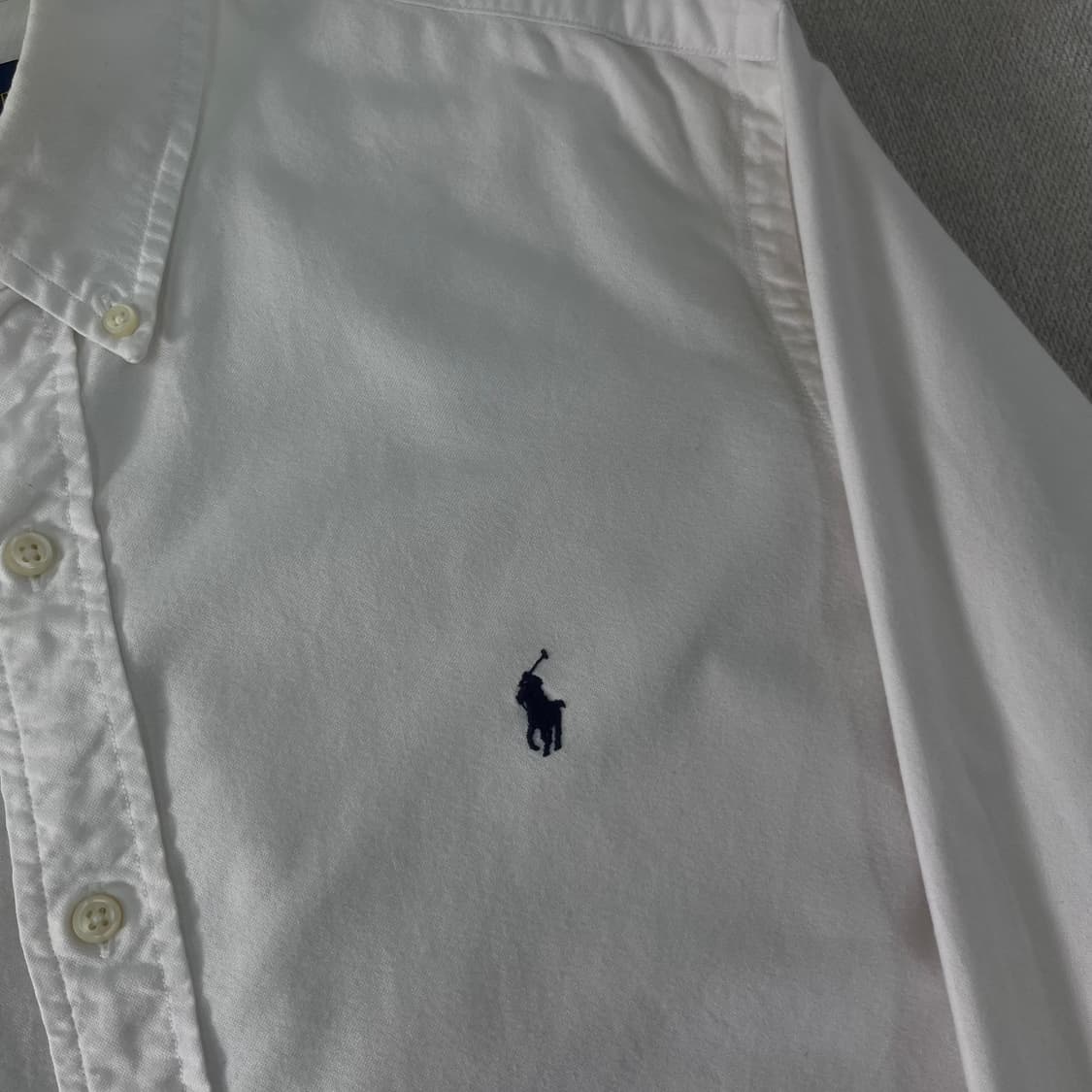 105 폴로랄프로렌 클래식핏 코튼 화이트 셔츠 상품이미지3