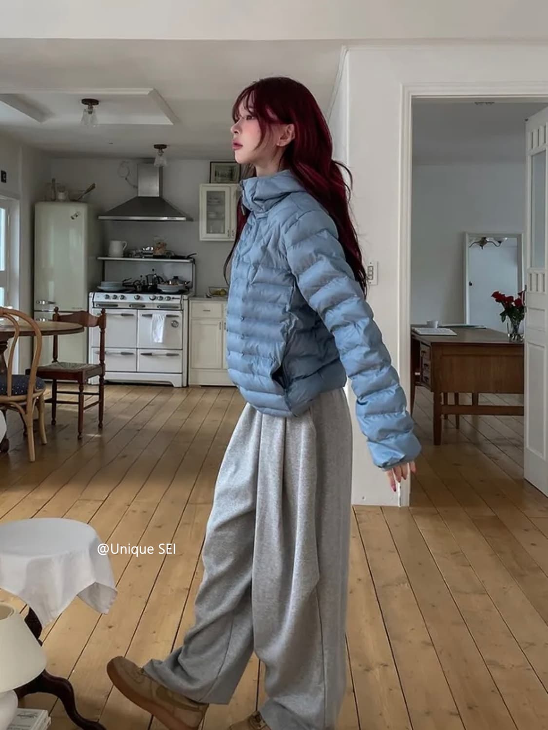 블루스타 코튼 패딩 (3color) 상품이미지2