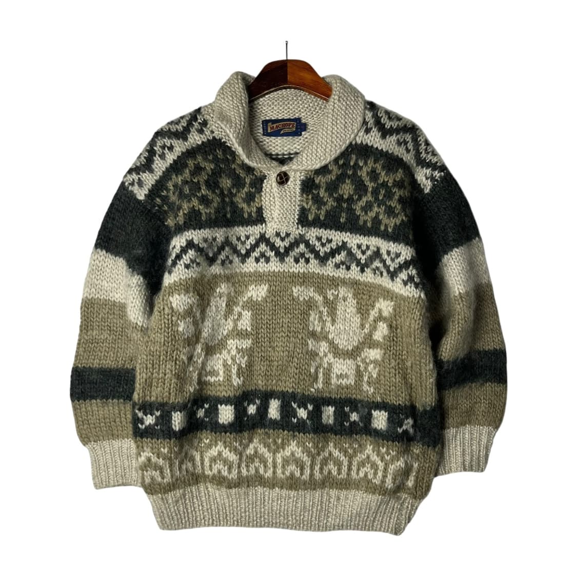 [MACHOPE] 맥호프 노르딕 코위찬 니트 상품이미지1