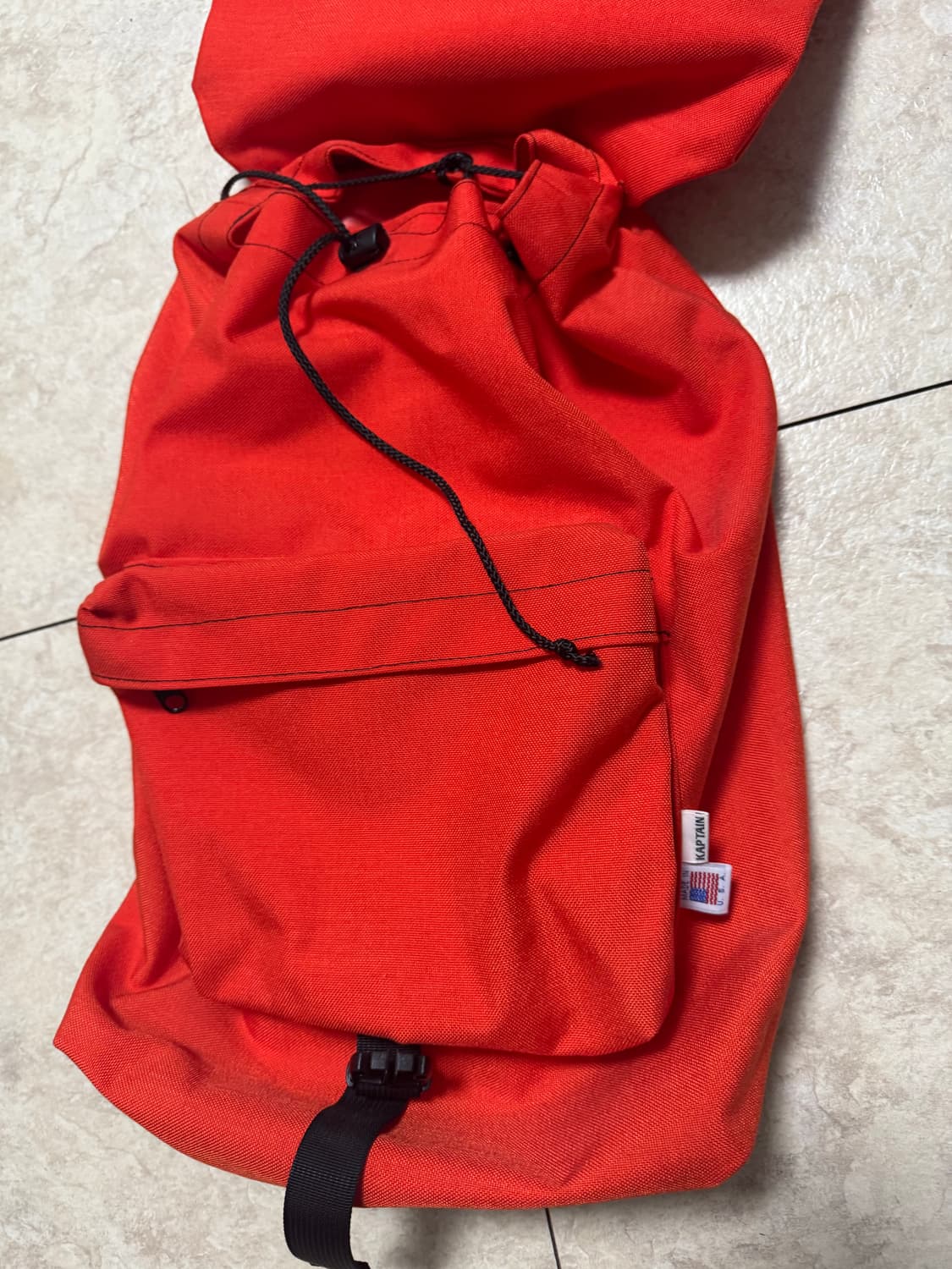 캡틴선샤인 made in usa 백팩 오렌지 컬러 상품이미지3