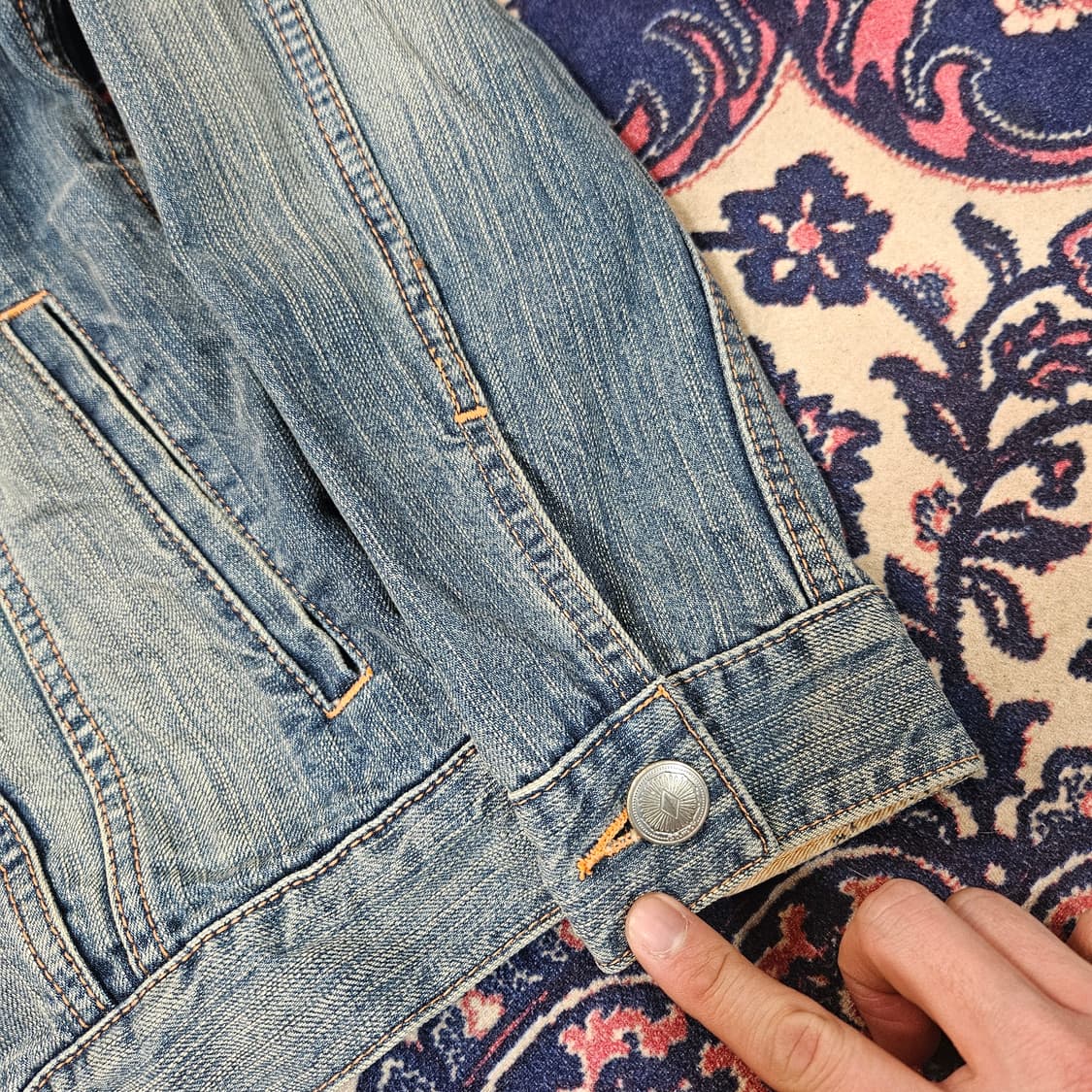 에드윈(Edwin) in Japan 00's y2k 빈티지 데님자켓 상품이미지6