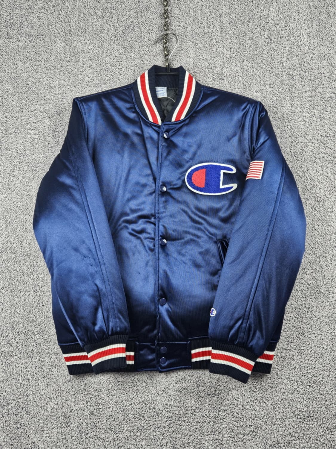 챔피온 스타디움 새틴 베이스볼 스타장 자켓 ( M ) / 10042 상품이미지2