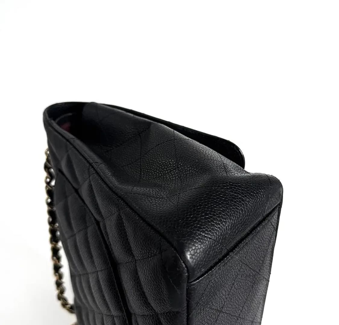 샤넬 캐비어 클래식 플랩백 맥시 27번대 A58601 상품이미지5
