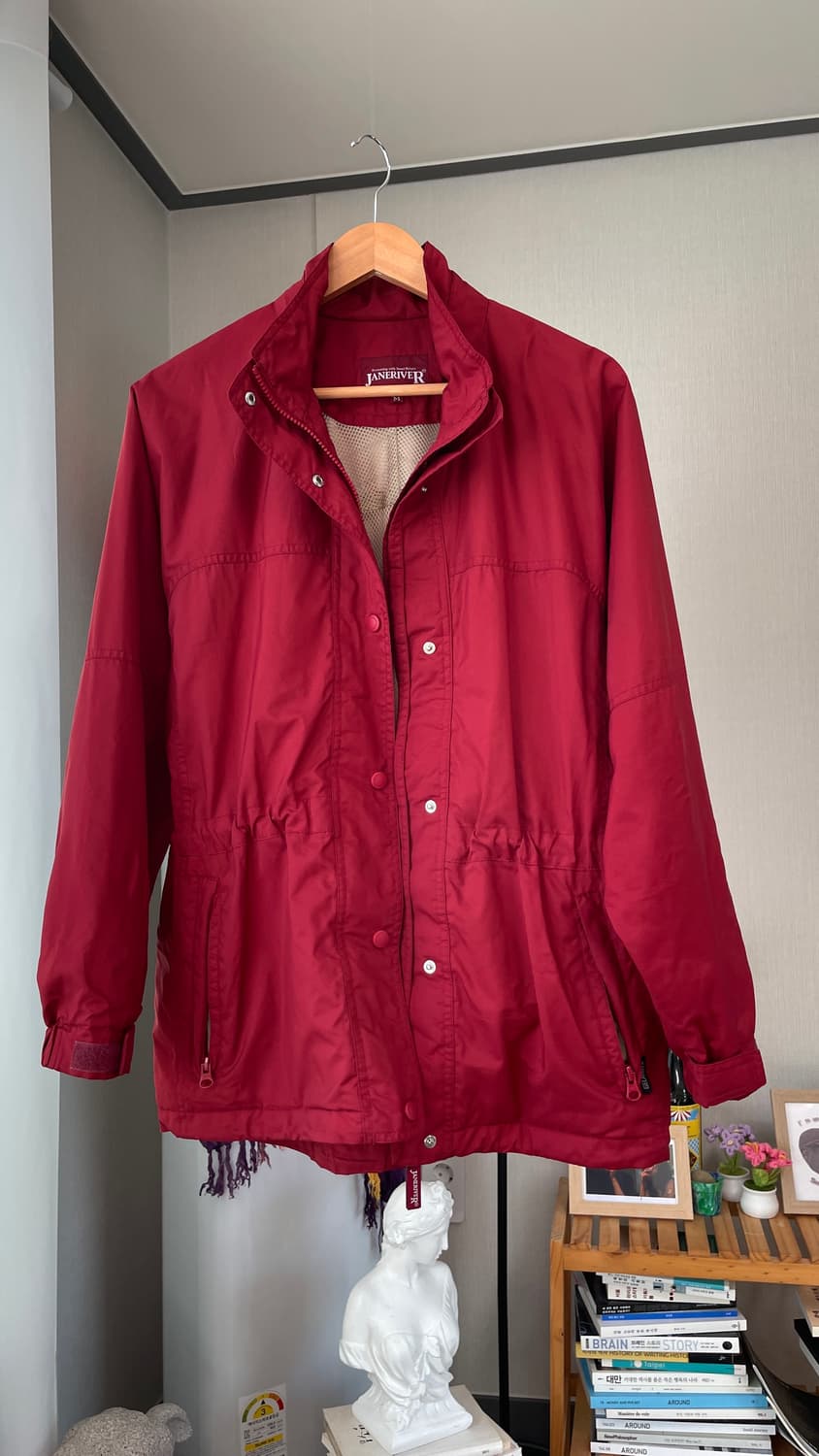 아식스 JANERIVER 빈티지 스트링 사파리 자켓 상품이미지4