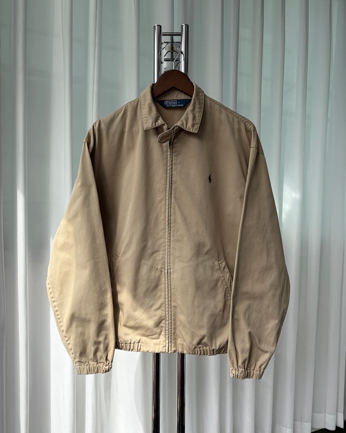 [L]폴로 랄프로렌 베이지 블루종 스윙톱 자켓 상품이미지2
