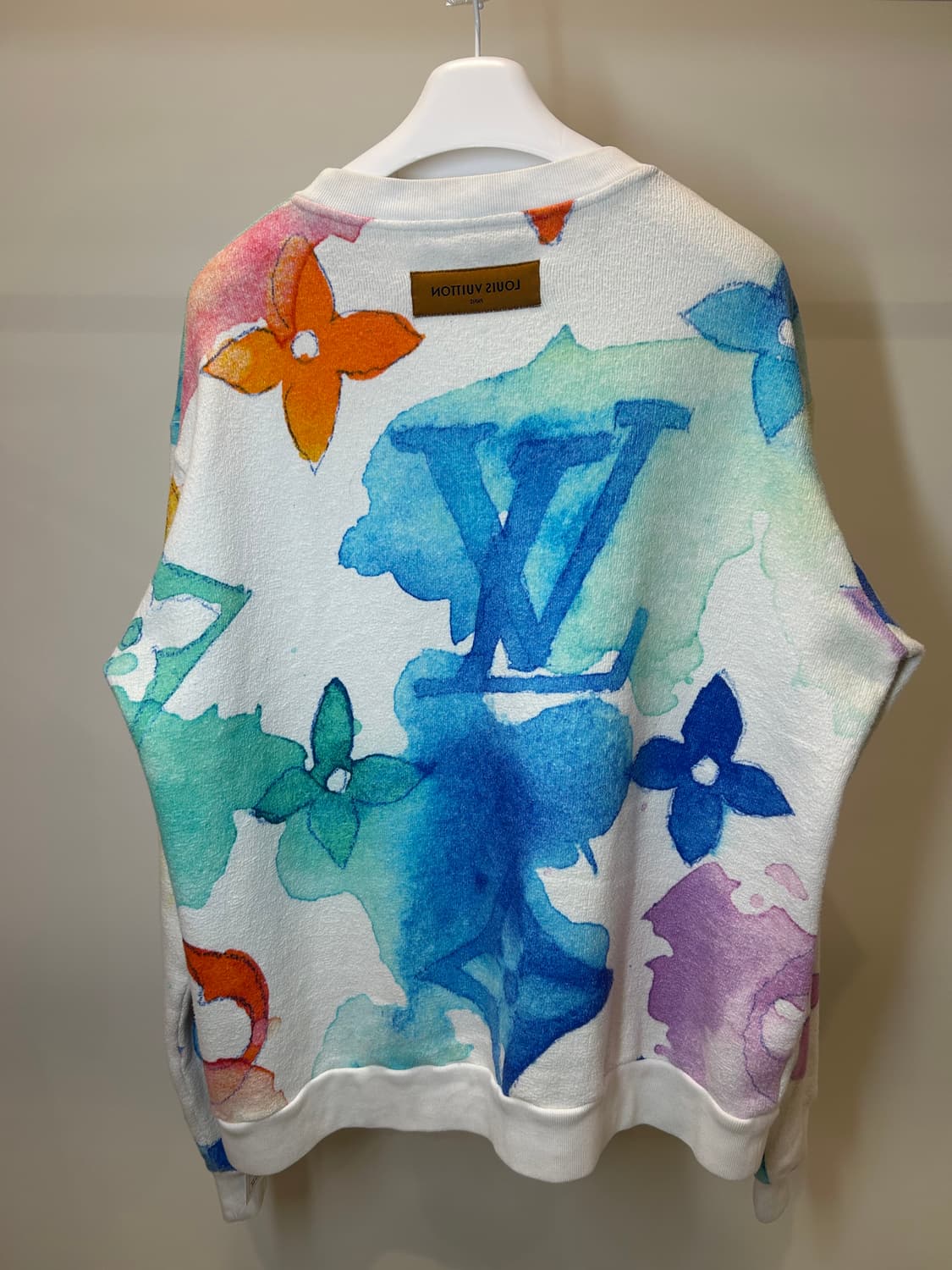 [정품/중고] 루이비통 워터컬러 모노그램 니트 맨투맨 상품이미지2