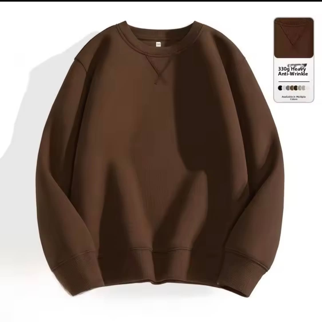 남성 루즈핏 긴팔 라운드넥 상품이미지1