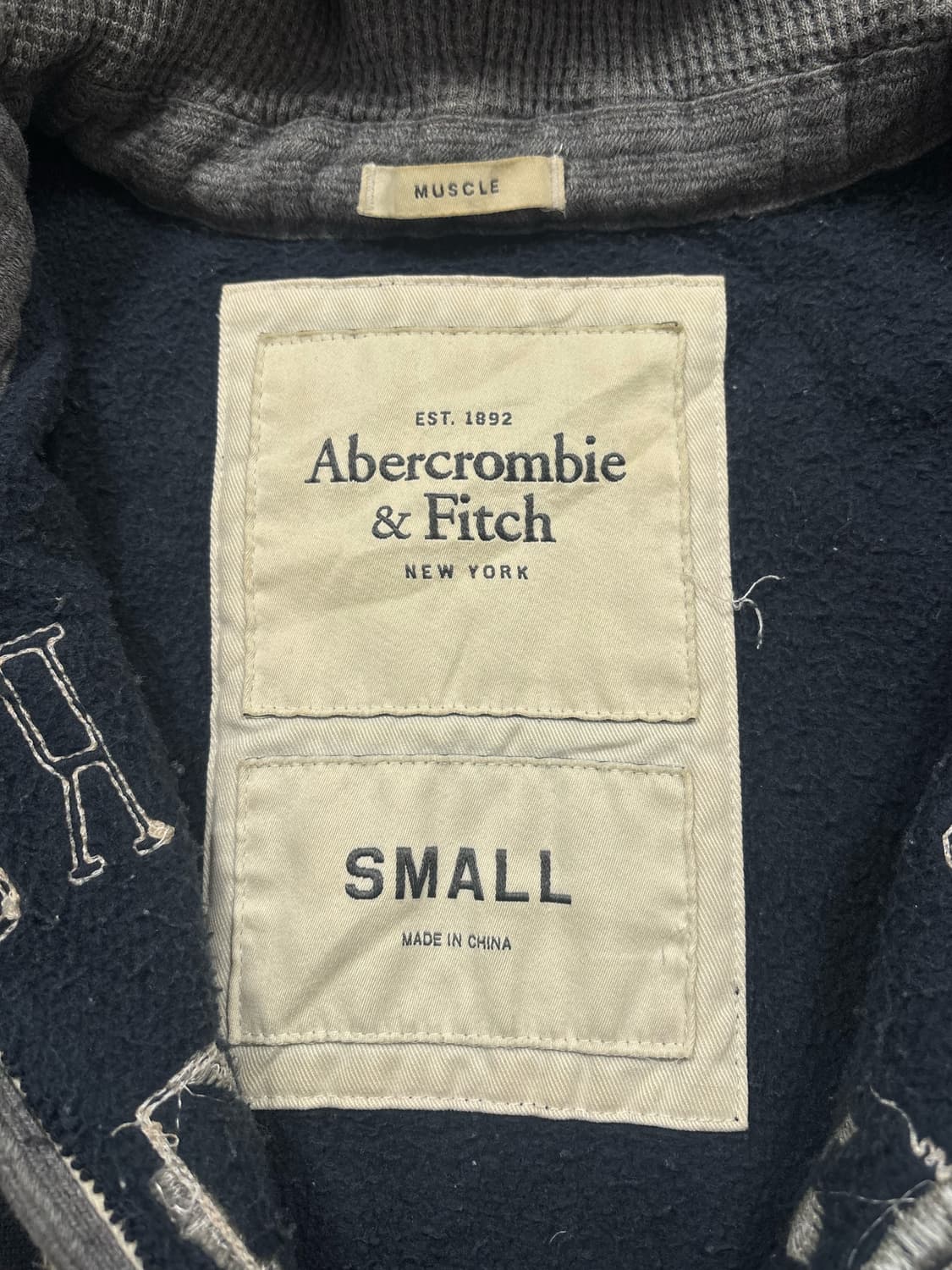 아베크롬비 네이비 후드집업 상품이미지5