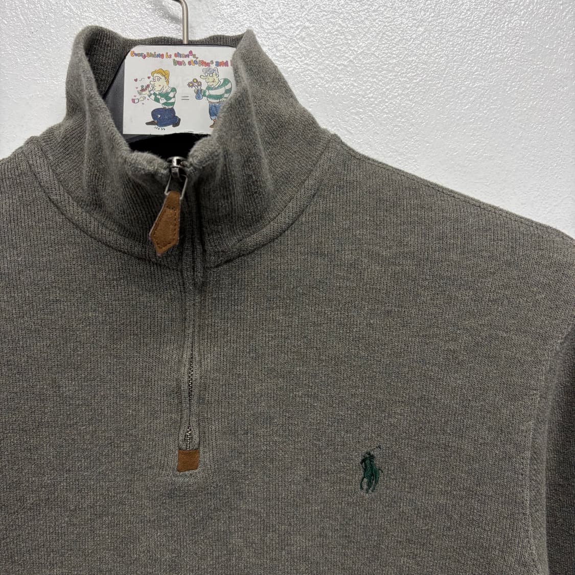 폴로 랄프로렌 쿼터집 스웻셔츠 1 상품이미지3