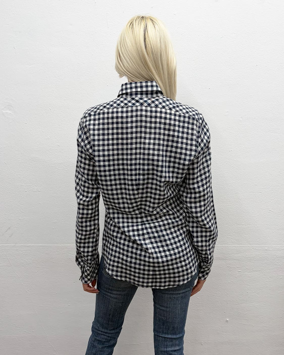 닐바렛 패널 체크 셔츠 상품이미지2