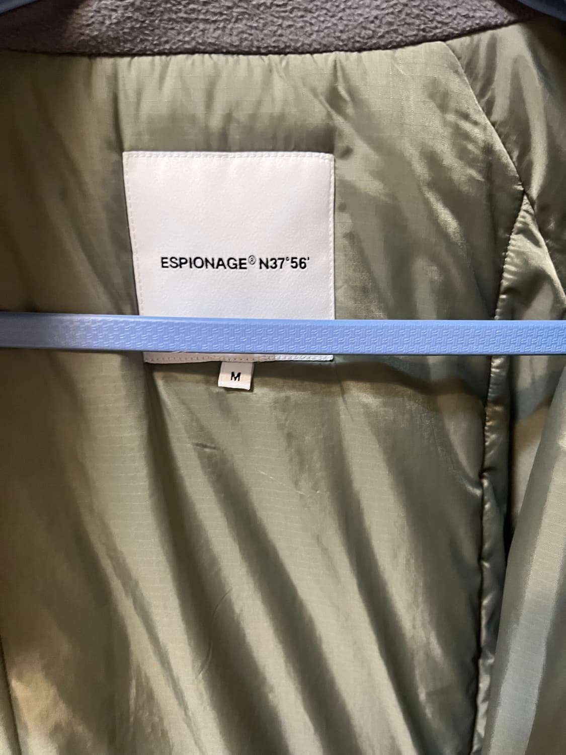 에스피오나지 ECWCS 레벨7 파카 그레이 올리브 m 급처!! 상품이미지5