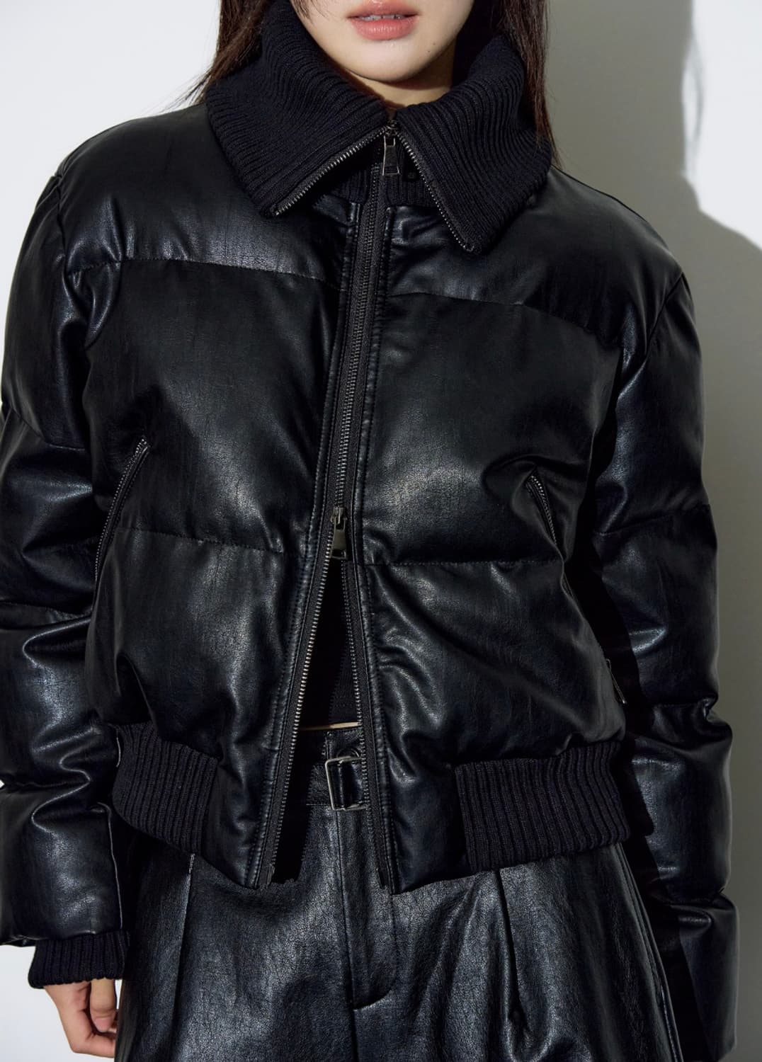헬레네파리스 레더 점퍼 상품이미지2