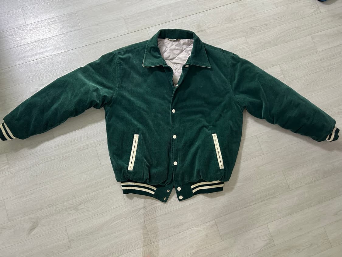 배커스 코듀로이 바시티 자켓 L 상품이미지1