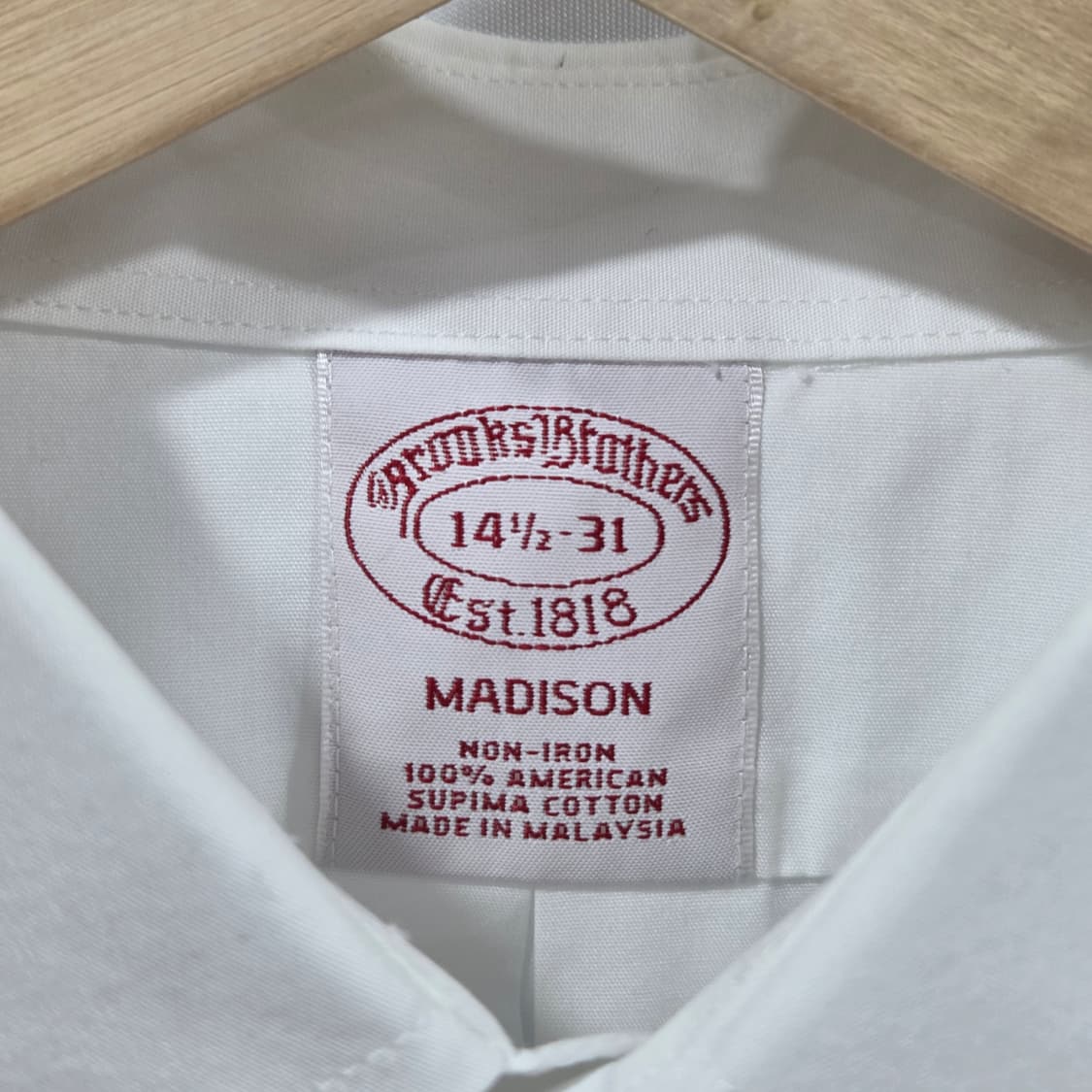 브룩스브라더스 드레스 셔츠 14.5 상품이미지2