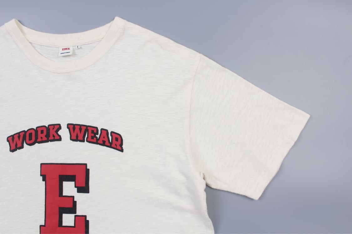 EDWIN Slub Cotton Graphic T-Shirt 상품이미지5