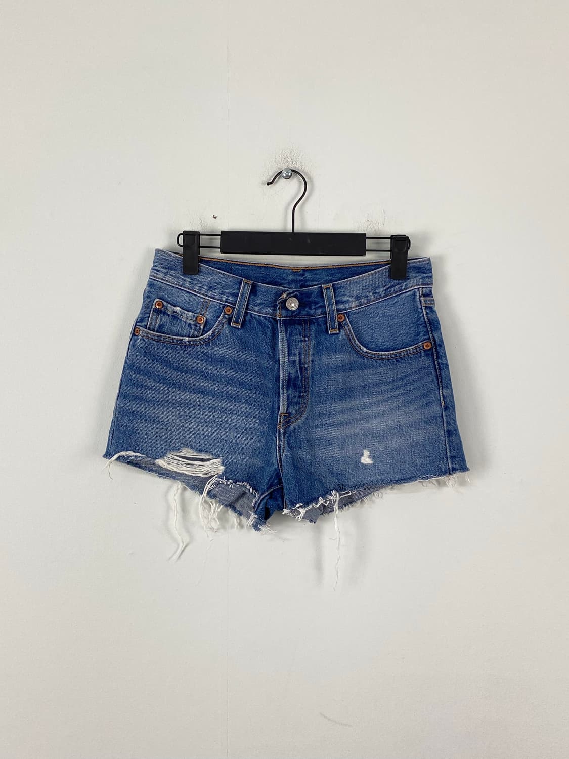 리바이스 501 우먼 핫팬츠 데님 size 25 상품이미지2
