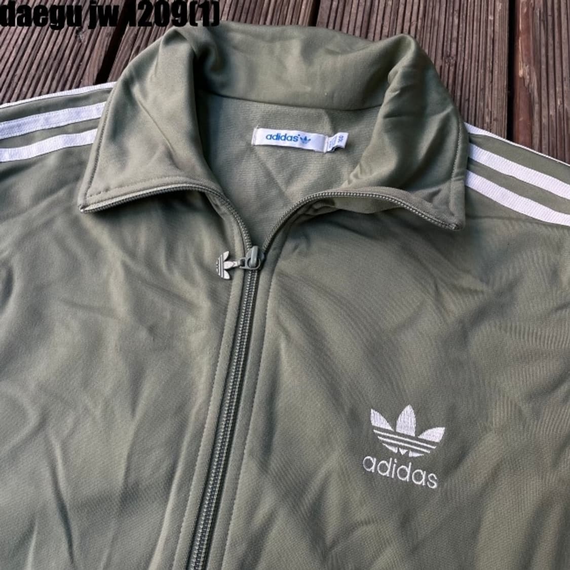 아디다스 파이어버드 져지집업 연카키 올리브 대장져지 상품이미지2