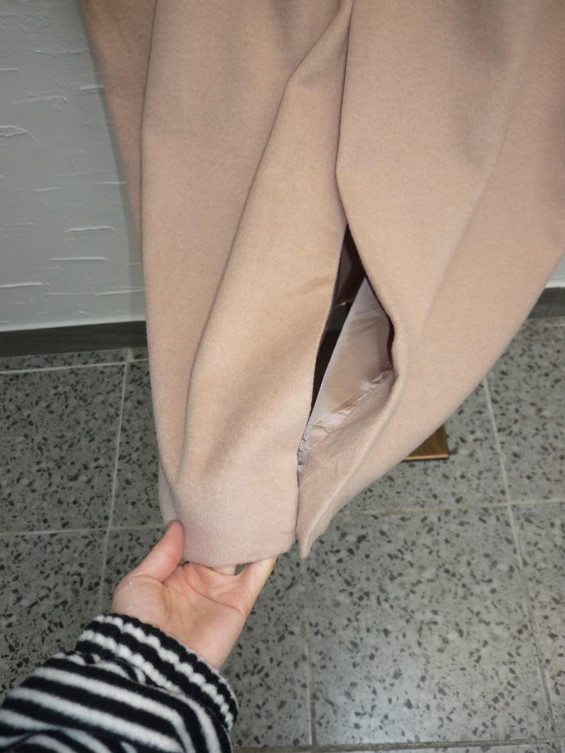 blush pink coat 상품이미지10