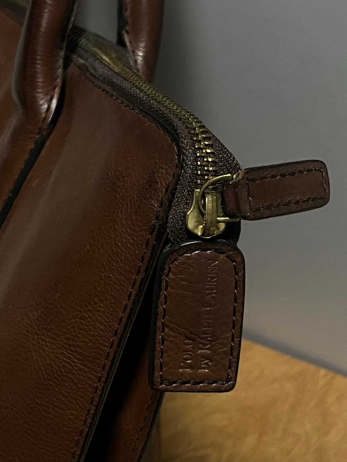 폴로 랄프로렌  레더 브리프케이스 상품이미지3