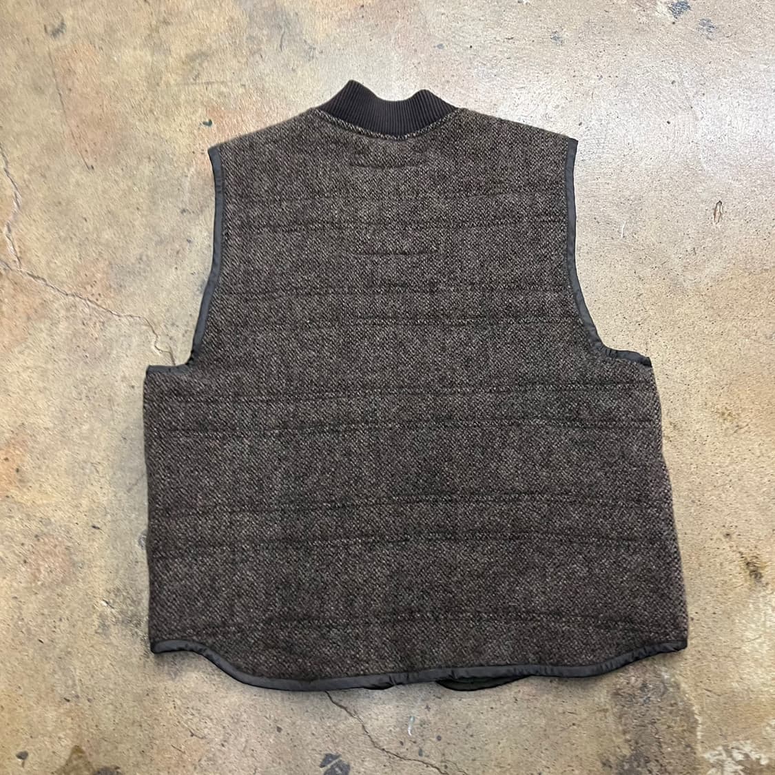 [정품/M] 데님 앤 서플라이 랄프 로렌 트위드 베스트 b10 상품이미지3