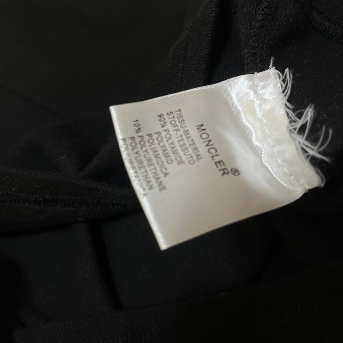 몽클레어 삼단 배색 요꼬 긴팔 카라티 3 상품이미지7