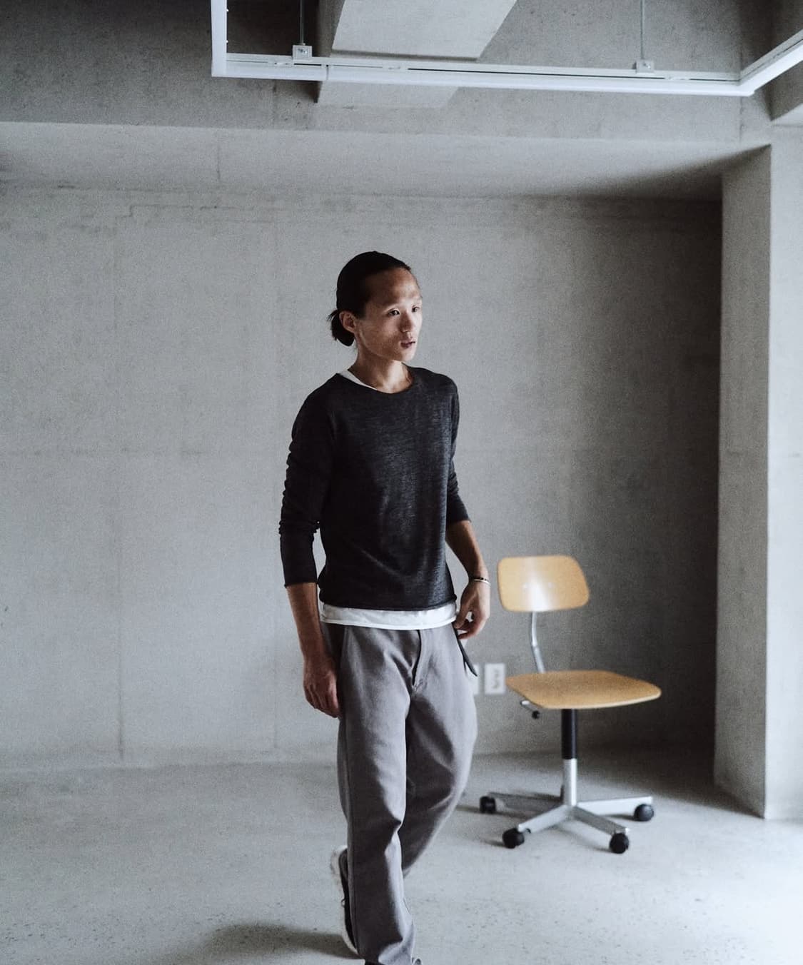 모노 프리베 Textured Wool Long Sleeve 상품이미지2