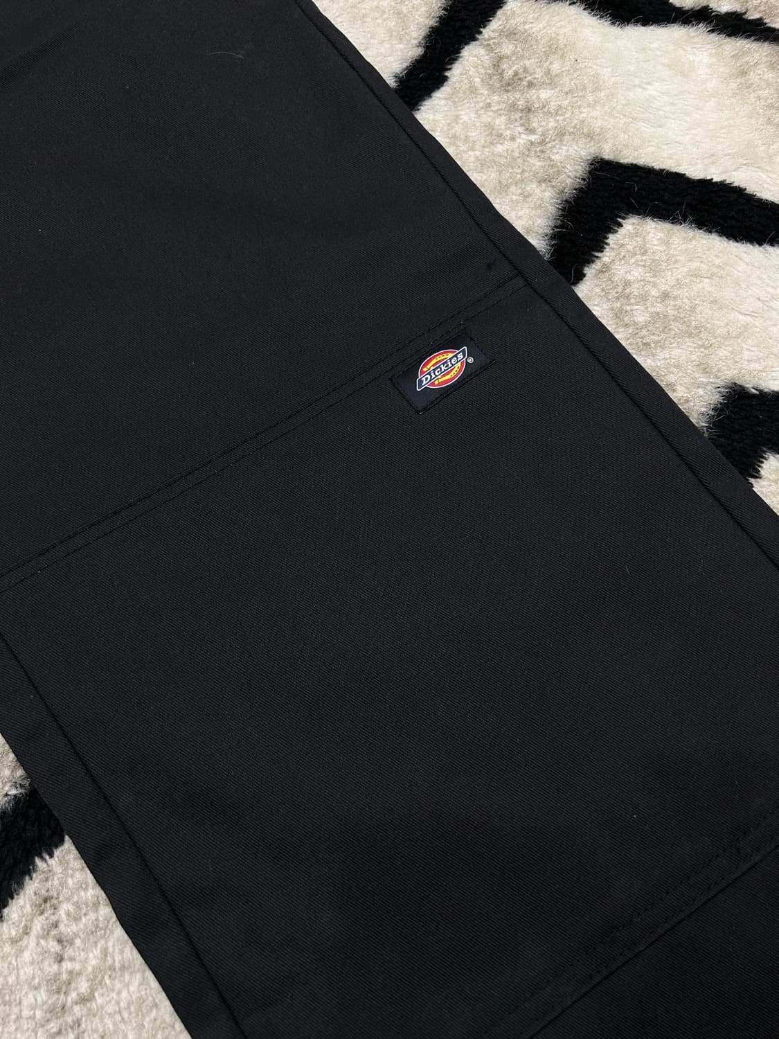 [31]디키즈 더블니 워크 팬츠/블랙 상품이미지1